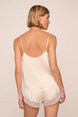 Washable Silk Lace Cami & Short Set