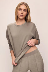 Reversible Plush Sweatshirt