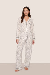 Gisele Printed Modal Long PJ Set