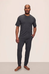 Henry Modal Short Sleeve & Pant PJ Set