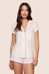 Frida Modal Shortie Short PJ Set