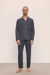 William Modal Rib Long PJ Set