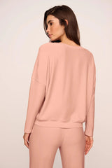 Softest Sweats Boat Neck Pullover